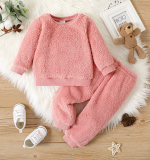 Open image in slideshow, Fuzzy Pullover Set
