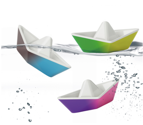 Origami Color Changing Boats